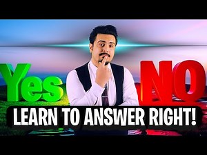 How to Answer Yes/No Questions in English – Fast & Easy!