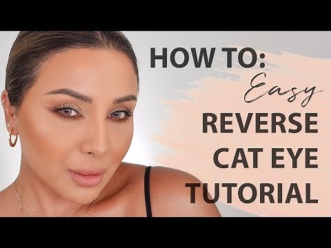 REVERSE CAT EYE MAKEUP STEP BY STEP | NINA UBHI