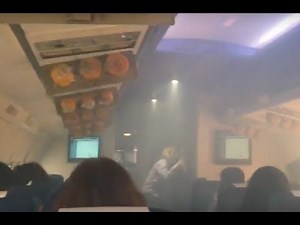 Explosive decompression at Simulador TCP. EAS Barcelona pilot school