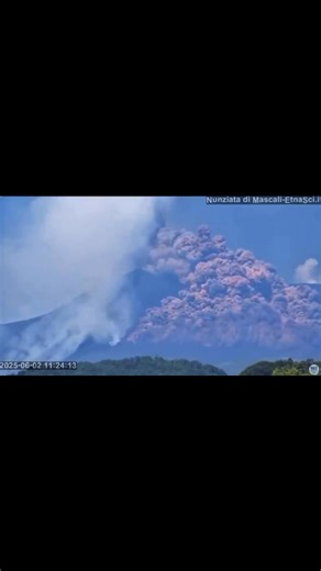 19K views · 461 reactions |  BREAKING: Mount Etna erupts TODAY, June 2, 2025, unleashing lava fountains and a rare pyroclastic flow near Catania, Sicily! Tourists scramble to safety as ash plumes hit 6,400m, darkening the sky. No towns at risk, but Catania’s airport may close. | Sam,Matilda and Henry The Savvy Dachshunds | Facebook