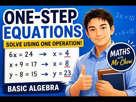 How to Solve One-Step Equations | Algebra Basics