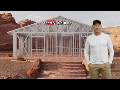 San Diego Steel Frame Home Kit | A Build Ready System by Frame Up Now | FUN Collection