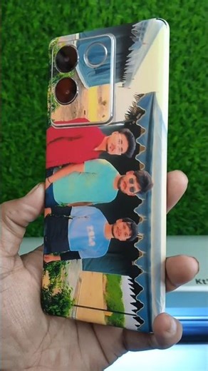 Photo Customize Premium Mobile back skin 😎 #mobilebackskin #custommobileskin #trendingreels