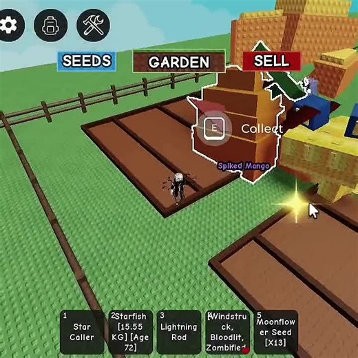 Grow A Garden: Zen Update for Spiked Mango in Roblox