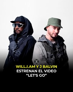 Estados Unidos y Colombia conectan en "LET'S GO", el nuevo tema que une a will.i.am de Black Eye Peas con la estrella colombiana, J Balvin. La canción inspirada en la Fórmula 1 llega con un videoclip oficial ya disponible en youtube o entrando al siguiente enlace: ibit.ly/3rEfX | The N - Hip Hop News | Facebook