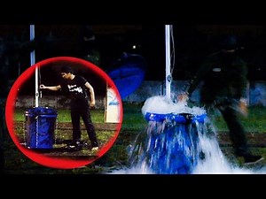 Extreme Water Barrel Escape, houdini milk can escape