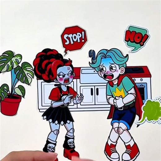 Poppy Playtime 5 Sticker Book DIY #poppyplaytime #lily #lovebraids#stickerbook #diy