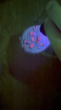 Chelsea filter o filtro para identificar esmeraldas naturais #foryou #metaldetecting #gemquality