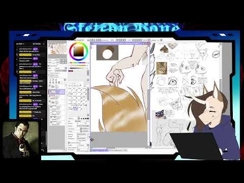 Draw with me (Music on; Mic off)