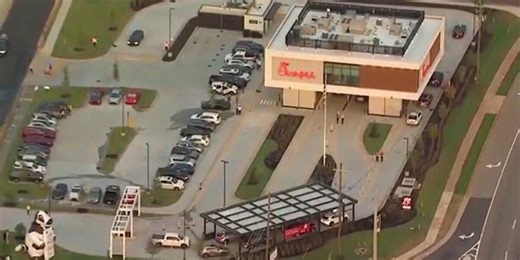 Chick-fil-A opens its first elevated drive-thru
