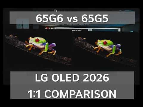 LG OLED G6 vs G5 HDR Comparison | Is the New OLED King Worth It? #LGOLED #2026