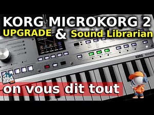 Microkorg MK2: Sound update and management with SOUND LIBRARIAN