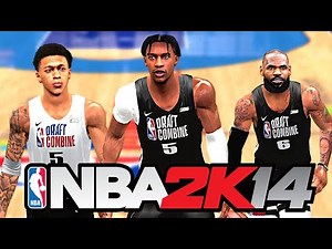 NBA 2K14 REVAMPED MyCAREER 2023 #1 : Team Bron Vs Team Paolo | Surprise Player DOMINATES Combine!
