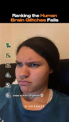 Ranking the Human Brain Glitches 🧠 #shorts #funny