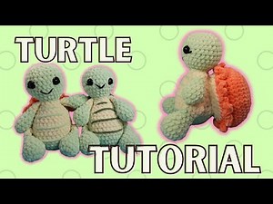 Crochet Tutorial: Baby Turtle with Minimal Sewing