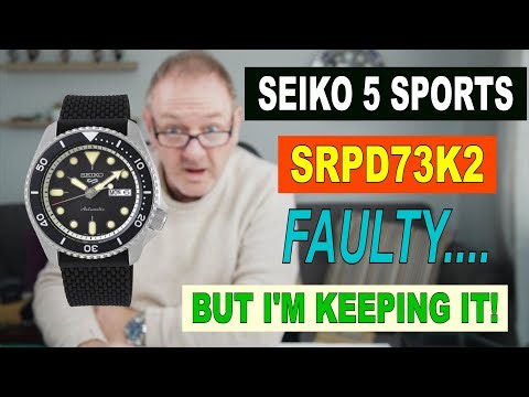 SEIKO 5 SPORTS - SRPD73K2. I think I was just unlucky! REVIEW