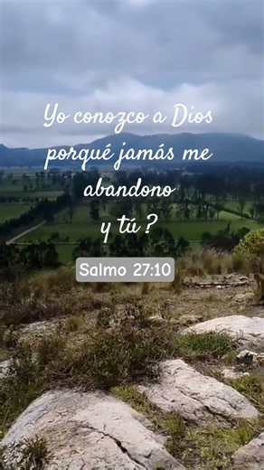 ¿Cómo sé que Dios es real? Porque nunca me abandonó. ❤️‍🩹🙏