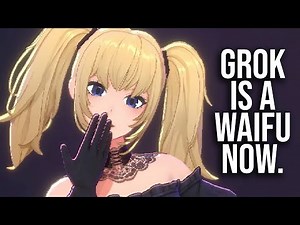 Grok 4 Anime AI Companion is a DIRTY GIRL...