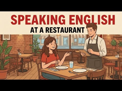 Speaking English at a Restaurant | English Podcast (A2-B1)