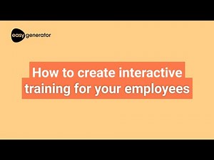 How to create interactive online training for employees | Step-by-step guide