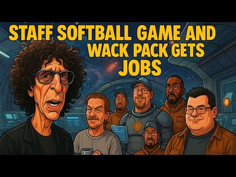 “Staff Softball game and wack pack gets jobs” Howard Stern Show