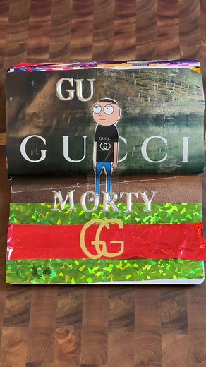 Gucci Morty Rick and Morty Spread