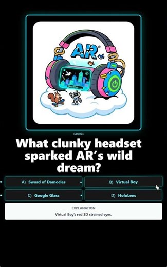 Can You Beat 99% of People? AR Headset History Riddle