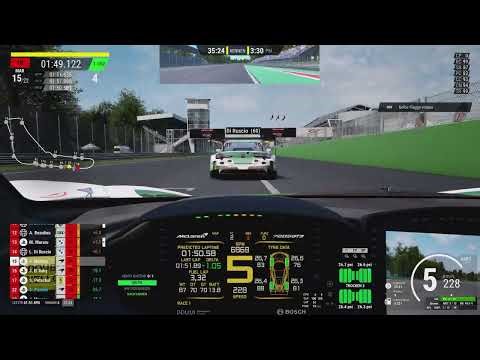 Simgrid Online RACE @ MONZA, McLaren 720s GT3 Evo || Assetto Corsa Competizione