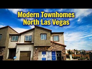 Solara by Lennar - Jones Model - 1430 sf, - $328k+ - New Modern Townhomes For Sale North Las Vegas