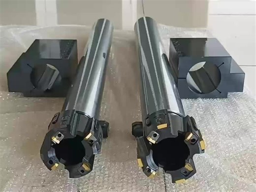 The Dia 120 mm Deep Hole Sleeved Drilling Tool is specifically designed for high-efficiency drilling of large-diameter deep holes. Its unique sleeved design makes it ideal for high-precision, heavy-duty deep hole operations, especially in industries like aerospace, automotive manufacturing, and heavy machinery. The tool is engineered to ensure excellent chip removal and superior stability during the drilling process. Key Features: \t1.\tLarge Diameter Hole Capability: Designed for drilling deep 