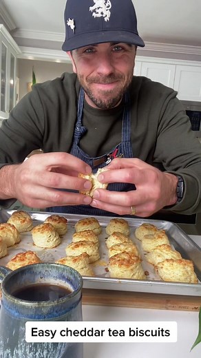 Easy Cheddar Tea Biscuits Recipe