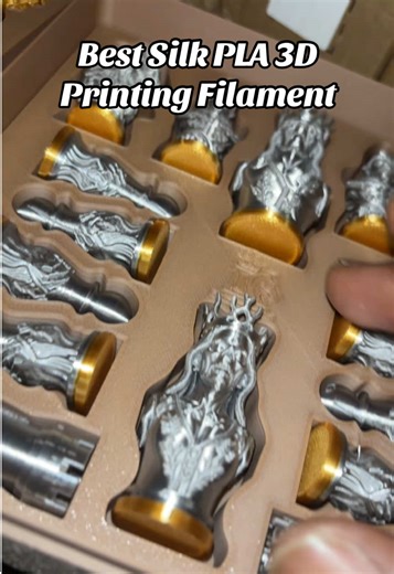 Best Silk PLA 3D Printing Filament for Your Creations