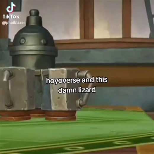 Coping mechanism #1 for Dottore fans with proof 🧾:1. The omega segment was experimenting on transferring souls into animals and you see a certain lizard all in Nodkrai and Sumeru AQ getting focused on in every important scene. That's him. Credits for video: tiktok.