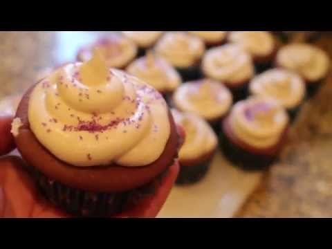 Purple Velvet Cupcakes