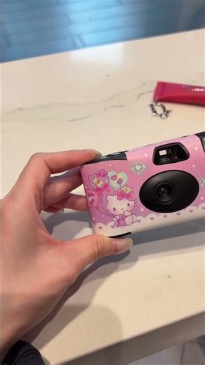 Capture cute moments with the YASHICA Single Use Film Camera (Hello Kitty Jewel Land) 🎀📸 #camera
