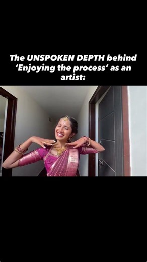 Deep truth behind ‘enjoying the process’! Read description