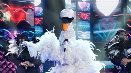 Swan flies 'The Masked Singer' competition; Bella Thorne is unmasked