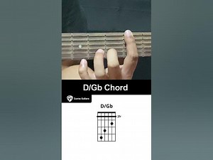 How To Play The D/Gb Chord On Guitar - Guvna Guitars