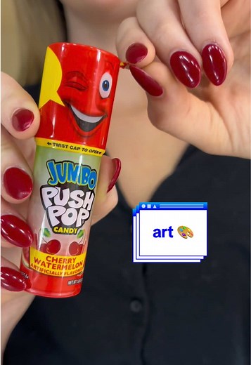 my form of art 🤭 #pushpop #candy #candyasmr #asmr #pushpopofficial