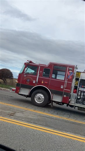 Escondido Fire Department Engine E133 Responding to a Medical Call.