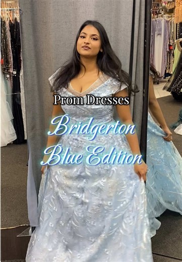 Bridgerton-Inspired Blue Dresses for Formal Events
