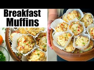 Leftover Ham Savory Breakfast Muffins