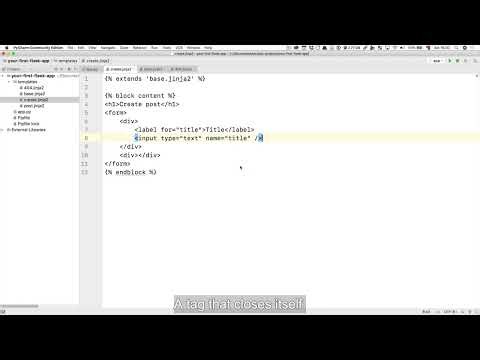 182 Rendering forms with Flask and Python