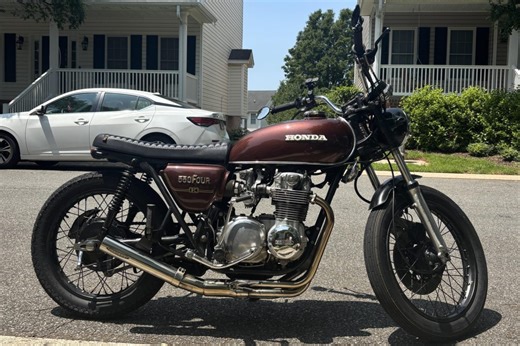 No Reserve: Modified 1977 Honda CB550