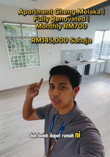 🏡 Pangsapuri Level Condo Di Cheng Melaka untuk dijual . Owner nak Letgo 𝑹𝑴145,000 𝒔𝒂𝒉𝒂𝒋𝒂. (851 Sqft) ❇️ Butiran Rumah Baru ▪️Fully Renovated (Modern Concept) ▪️Binaan 3 bilik 2 bilik air ▪️Sangat Berdekatan dgn Bandar Melaka seperti : ✅ 7 minit ke Aeon Bandaraya Melaka ✅ 7 minit ke Lotus Peringgit ✅ 10 minit ke Hospital Melaka ✅ 8 minit ke Pantai Klebang ✅ 5 minit ke Melaka Sentral Berminat PM saya Sekarang sementara unit masih Available 😊 #rumahuntukdijual #melakapeople #lppsa #proper