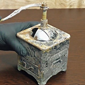 6.4M views · 19K reactions | Vintage Coffee Grinder Restoration | DIY & Crafts | Facebook