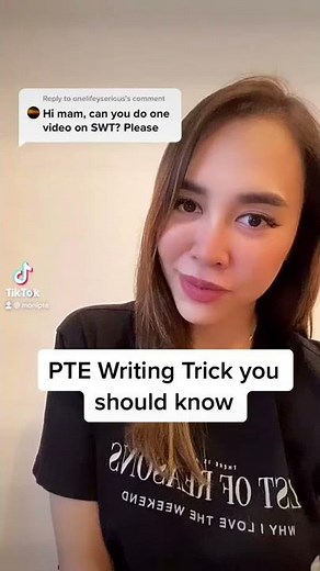 PTE Writing - Summarize Written Text trick