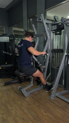 Upper Back Machine Row | Upper Back