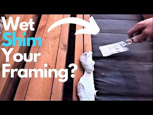 Is Wet Shimming Easy? Laticrete Hydro Ban Board Wet Shim How To!