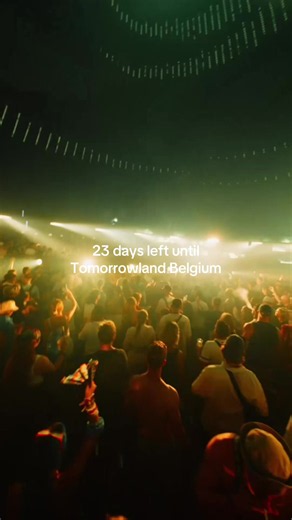 23 days left until Tomorrowland Belgium. #electronicmusic #tomorrowland #festival